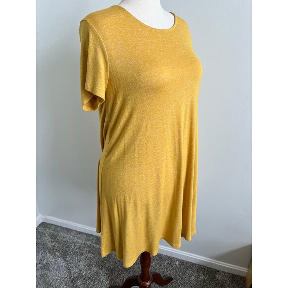 Old Navy Short Sleeve Casual Knee Length Knit Sweater Dress XL - Picture 2 of 7